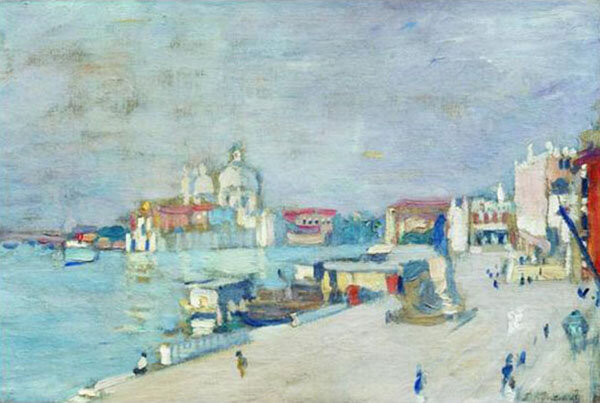 Фотография картины "Венеция" (из свободных источников, автор указан в тексте)