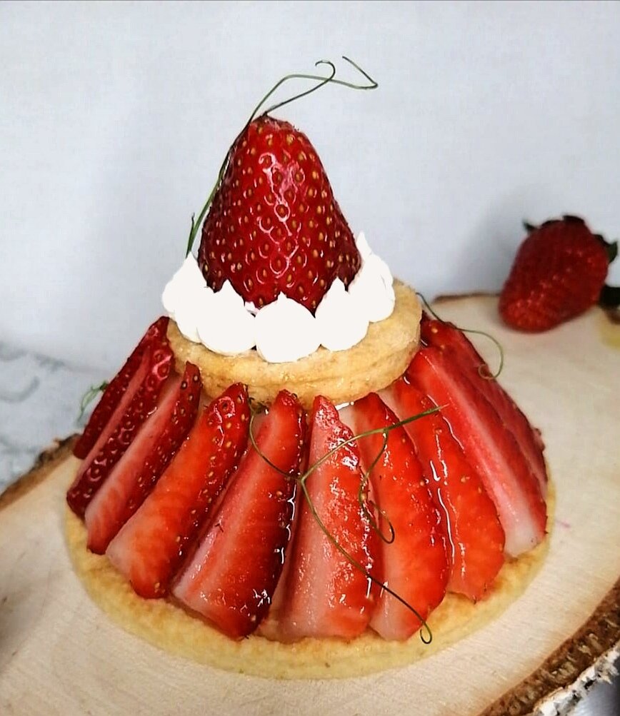 Порционный чизкейк Нью-Йорк. 