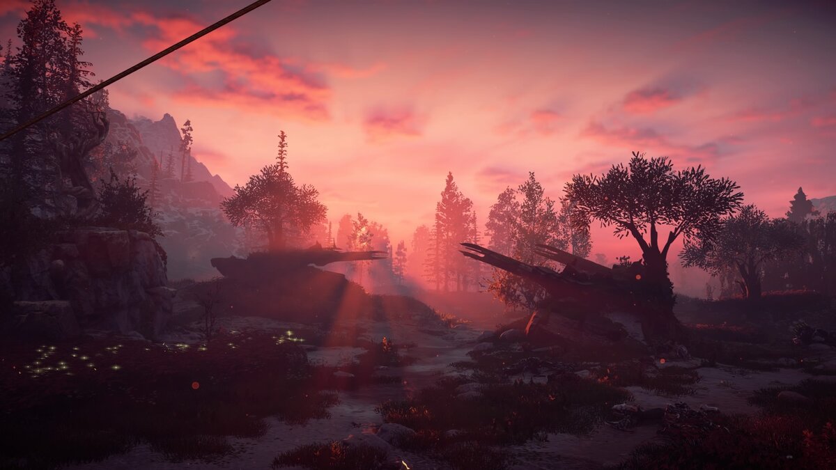Скриншот из Horizon Zero Dawn (моя гордость)