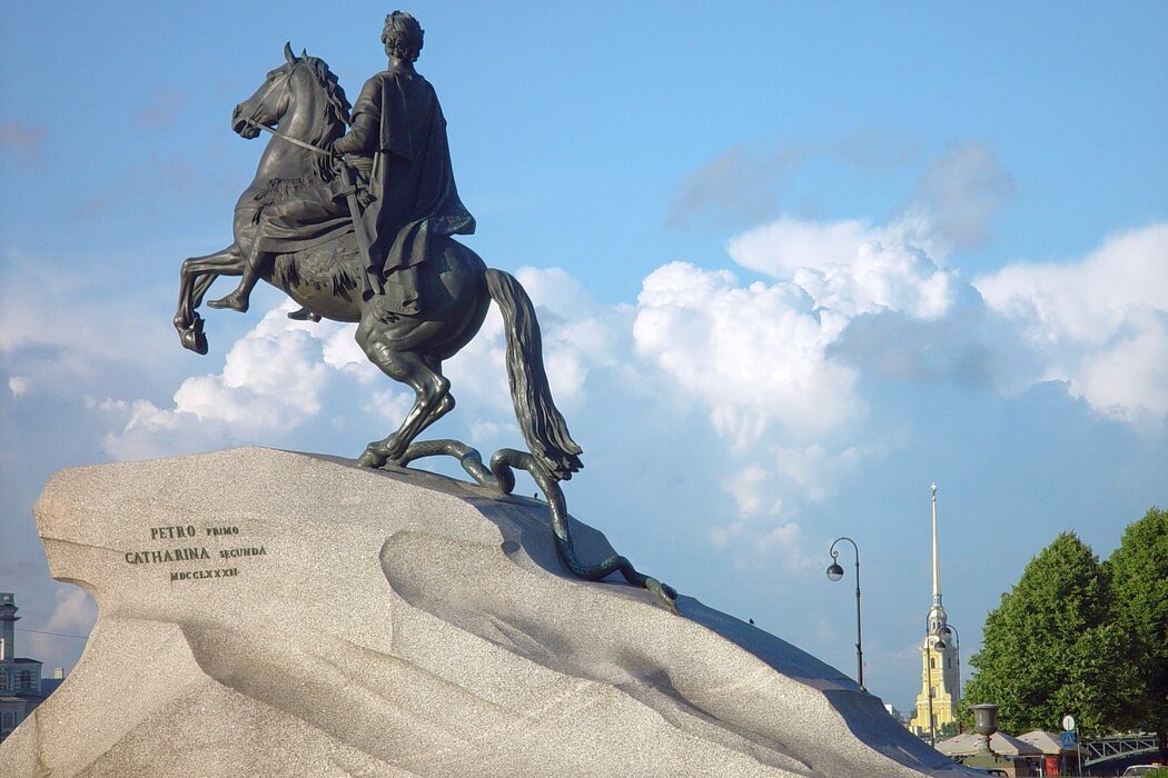 Памятник петру 1 в санкт петербурге медный всадник