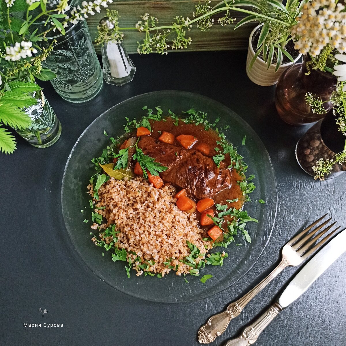 Говядина в квасе получилась мягкая и нежная.