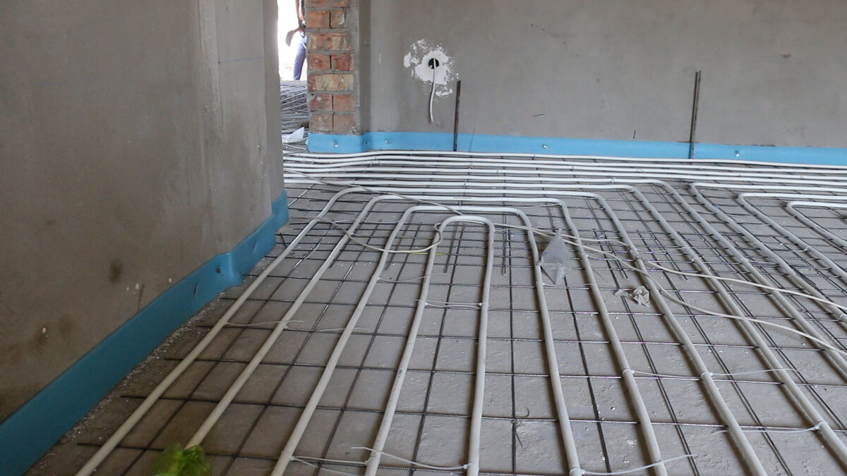 Теплый пол без изоляции на бетонной стяжке