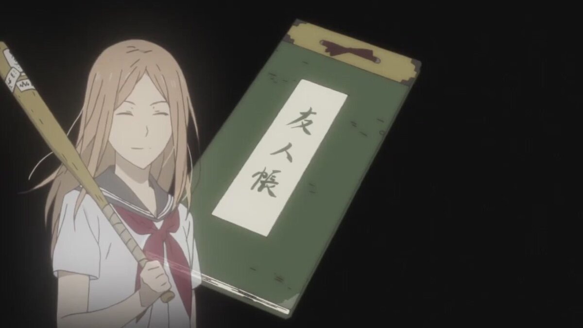 Natsume's Book of Friends/Natsume Yuujinchou. Бабушка Рэйко и ее блокнотик (найдено на просторах всемирной Паутины)
