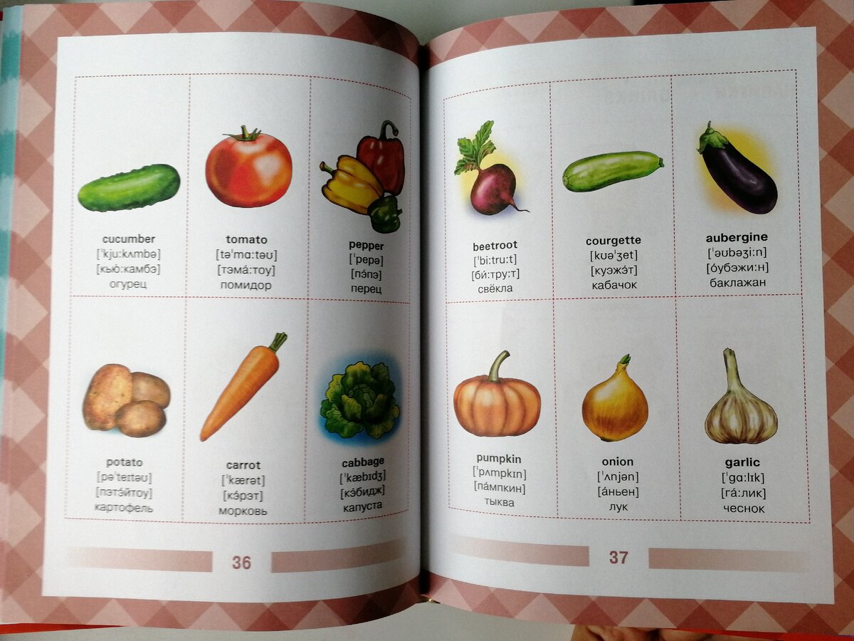 Сейчас в таких книгах есть русское прочтение. Удобно для тех, кто не владеет языком. 