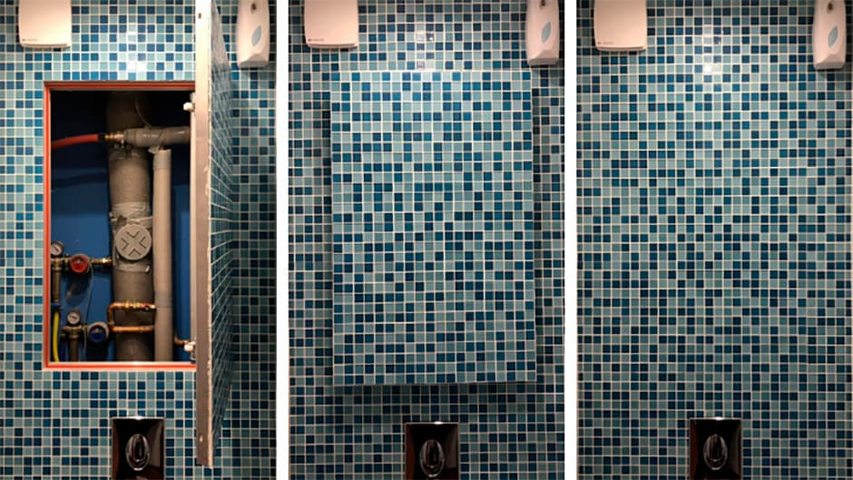 Люк «Евроформат ЕТР» с распашной дверцей. Размер: 60х100 см.