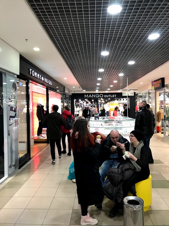 Так выглядит сам ТЦ "Рубма", Санкт-Петербург