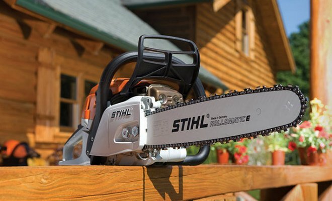 Насадка болгарка на бензопилу: STIHL MS 180, 230, 250 (под диск 180 мм)