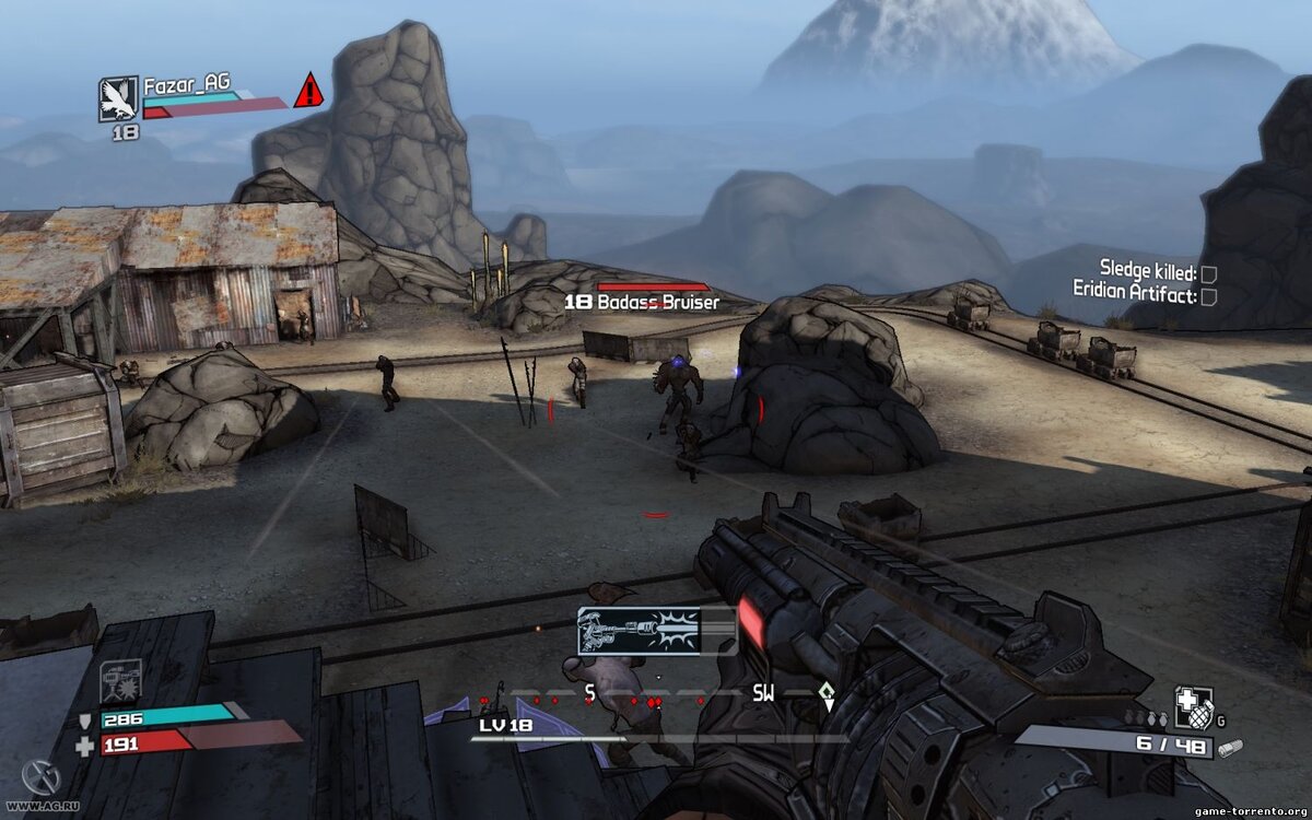 Кадр из игры. 