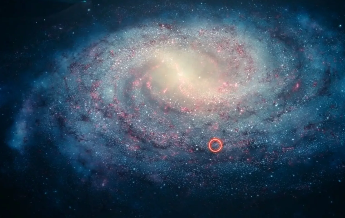 Галактика Млечный путь (компьютерная модель)