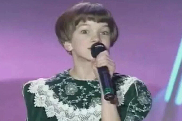  Юлия Малиновская была маленькой ведущей "Утренней звезды". 123ru.net