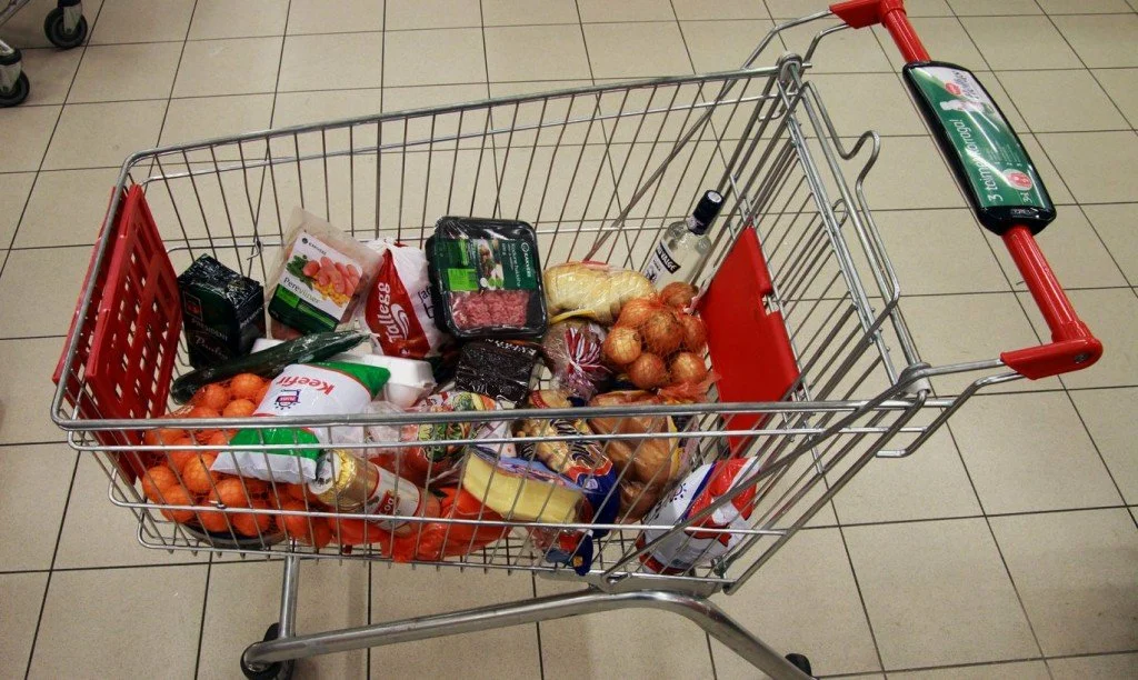 Фото не моей тележки, но смысл такой