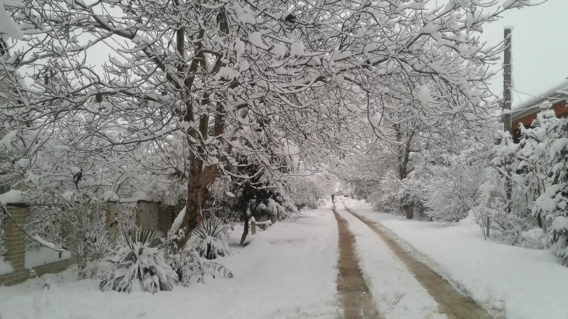 ул.Матросова зимой