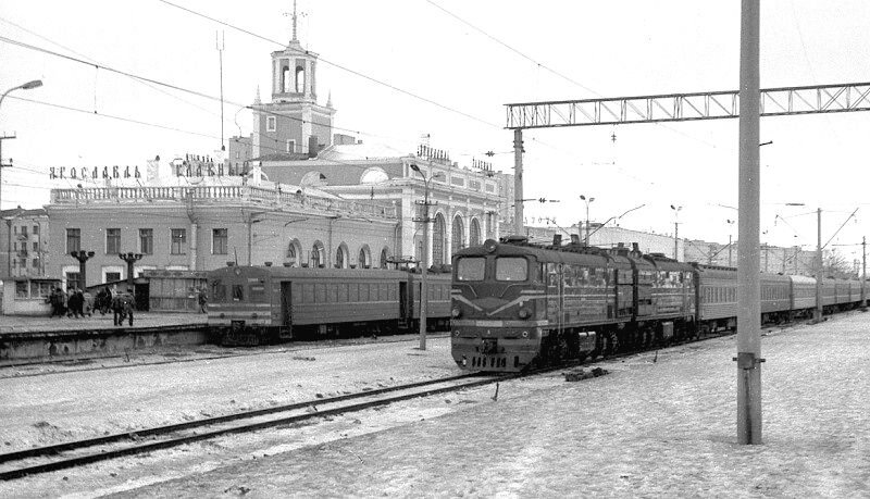ст. Ярославль-Главный, 1980-е, источник Северные железные дороги