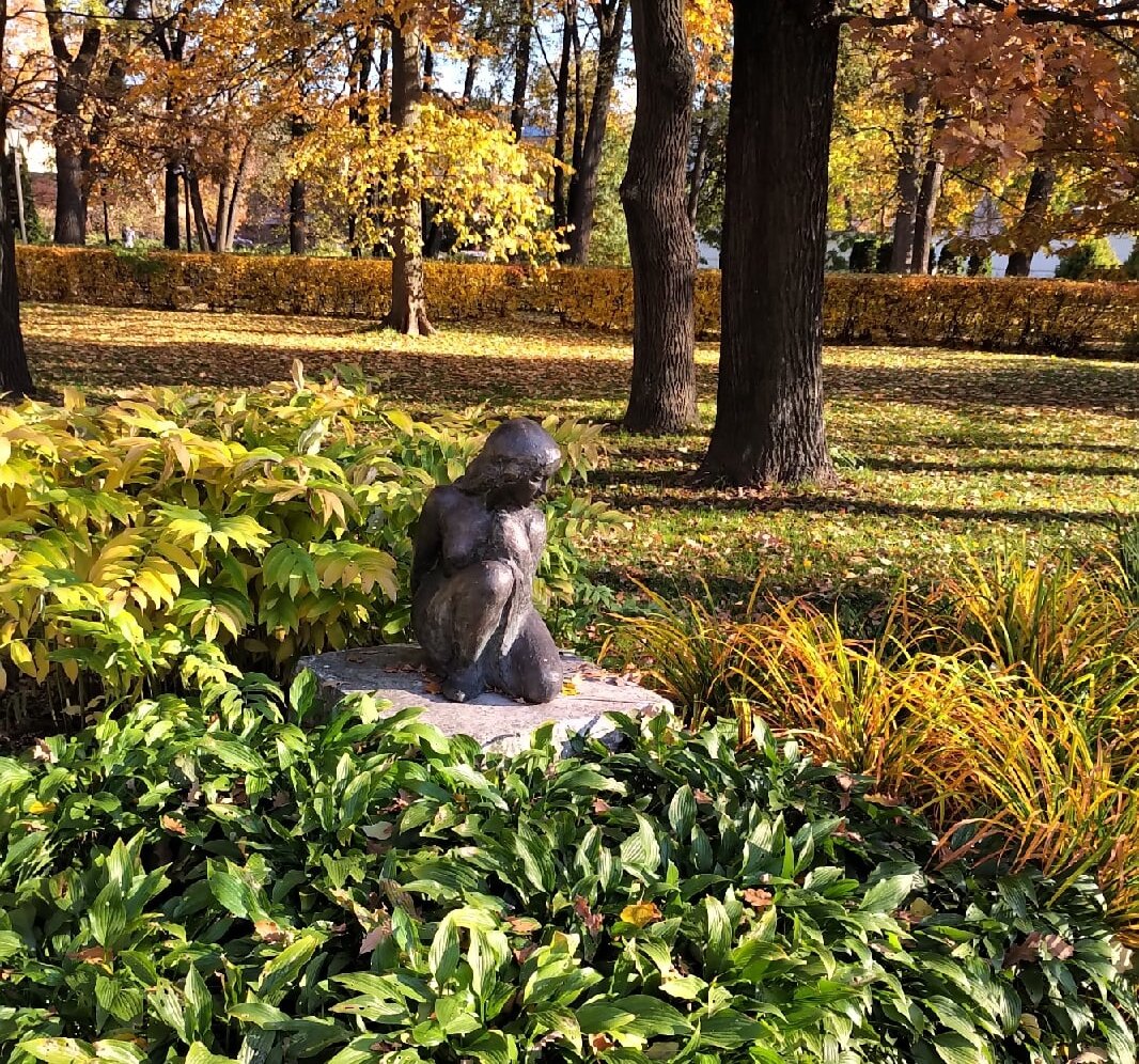 Тот самый сад осенью