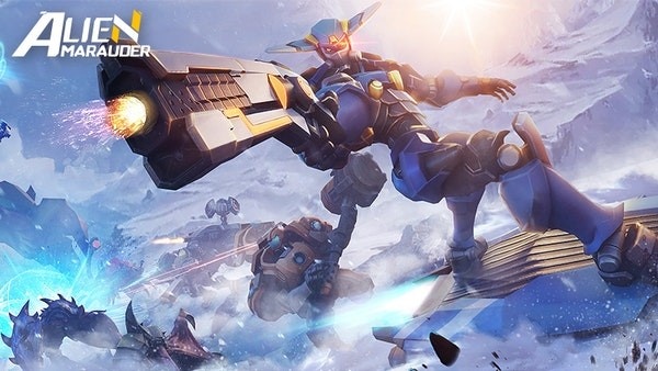 Игра Alien Marauder!
