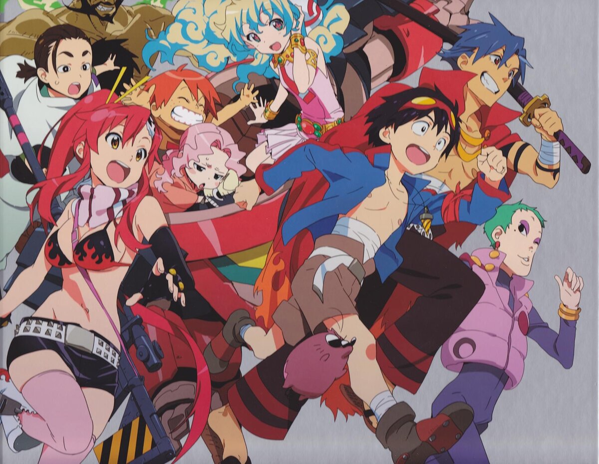 Аниме Tengen Toppa Gurren Lagann