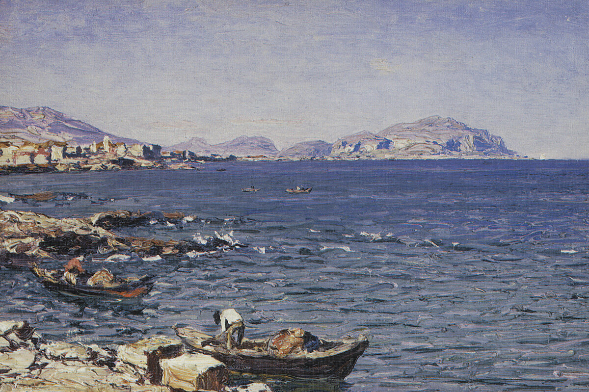  Н. Н. Дубовский "Вид на Палермо". 1917