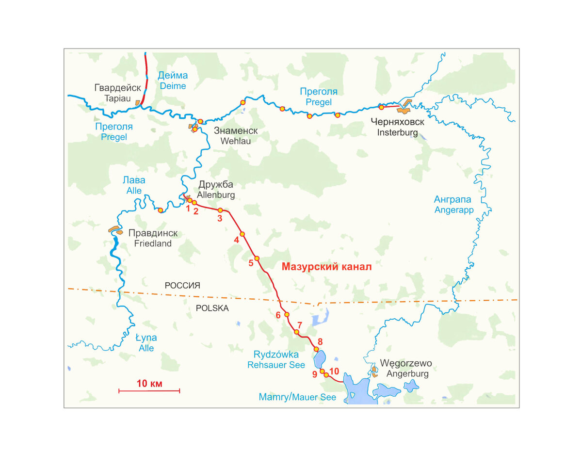 Где проходит канал. Шлюзы Мазурского канала в Калининградской области на карте. Мазурские шлюзы в Калининградской области на карте. Шлюзы Мазурского канала на карте. Мазурский канал в Калининградской области на карте.