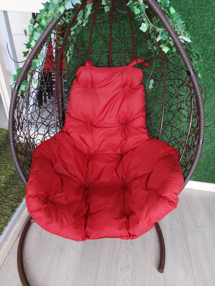 Химчистка подвесного кресла.