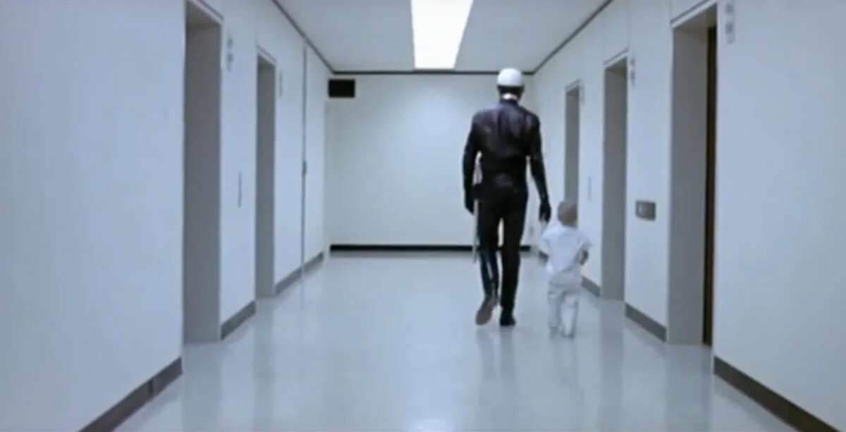 Кадр из фильма THX 1138