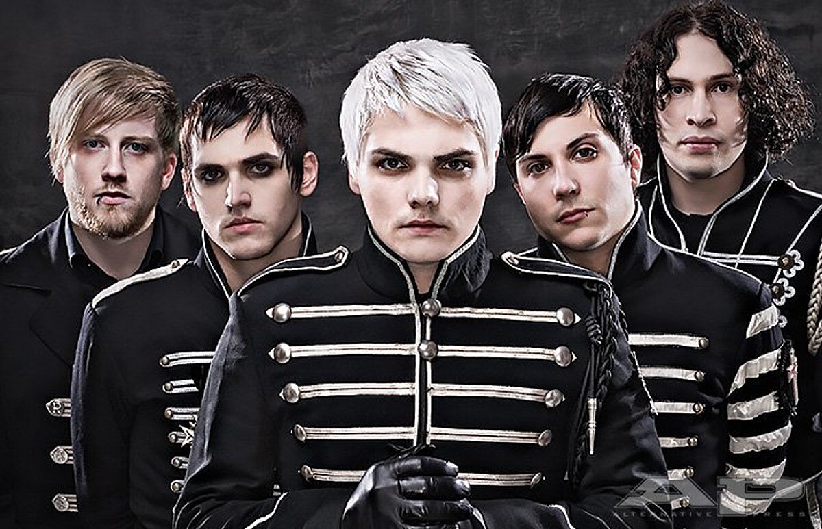 My Chemical Romance. Фото взято из открытого доступа в Интернете