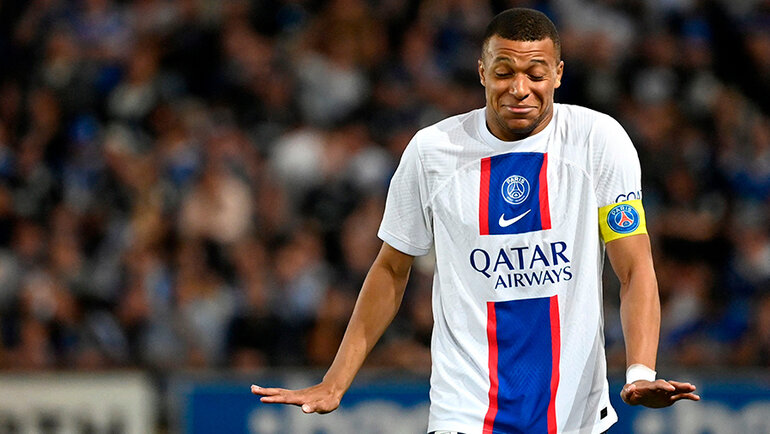    Килиан Мбаппе. AFP