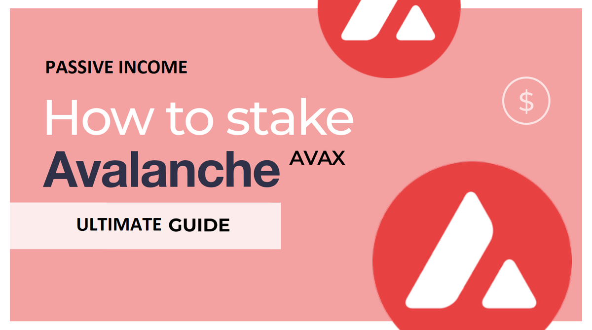 How to stake Avalanche (AVAX)? Passive income from AVAX tokens. 