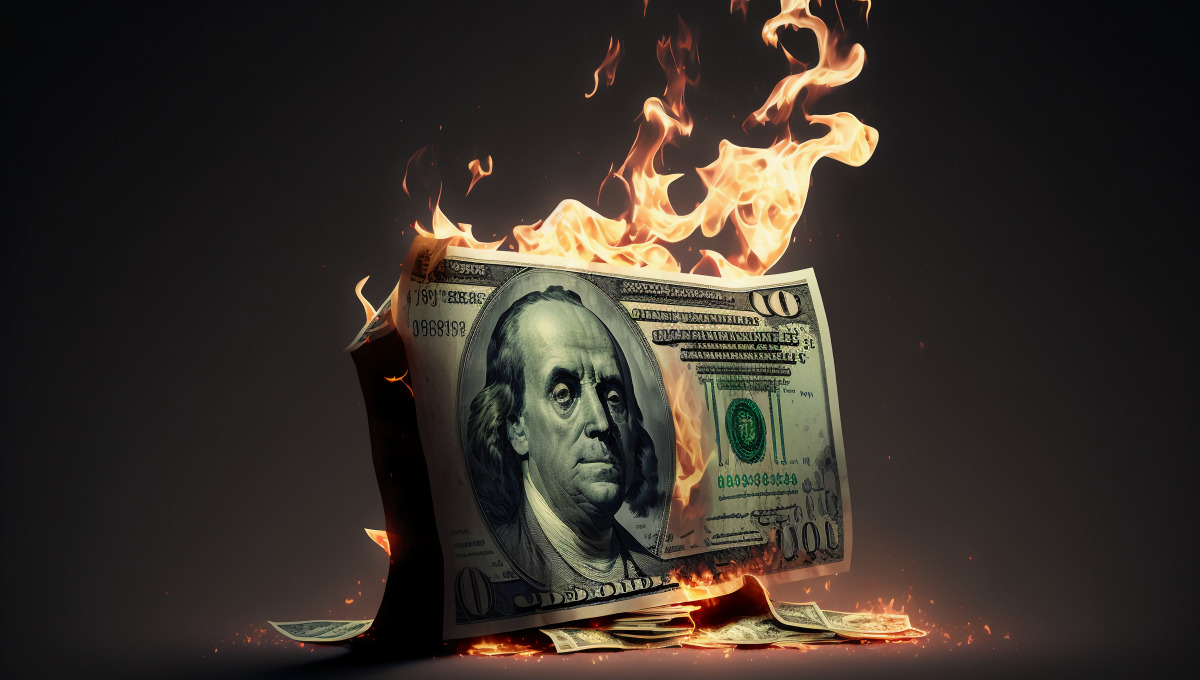 Доллар экономист. Доллар горит. Сжигание денег. Сожжение денег. Сжигает деньги.