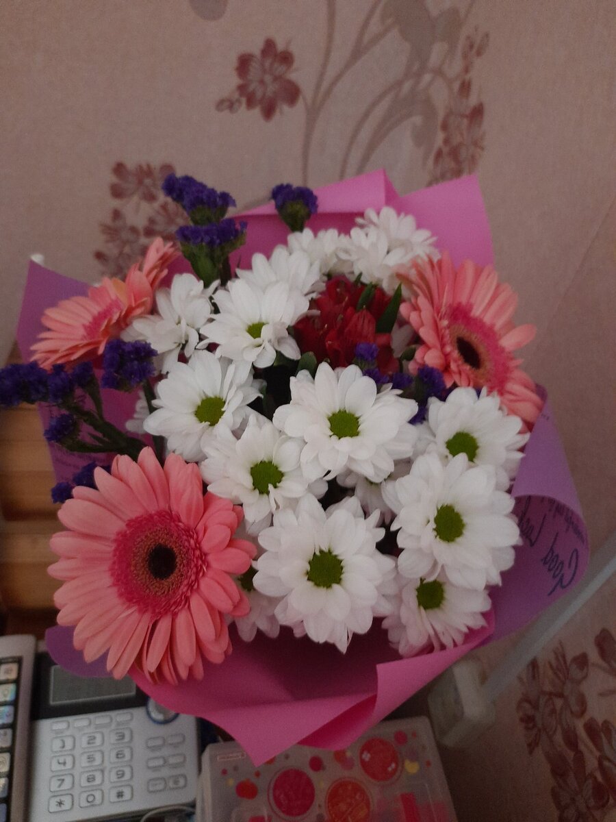 Букет для мамы. 
