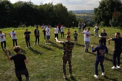    Открытая тренировка и соревнования по боксу на горе в формате «Открытый ринг» © Пресс-служба Министерства физической культуры и спорта Московской области