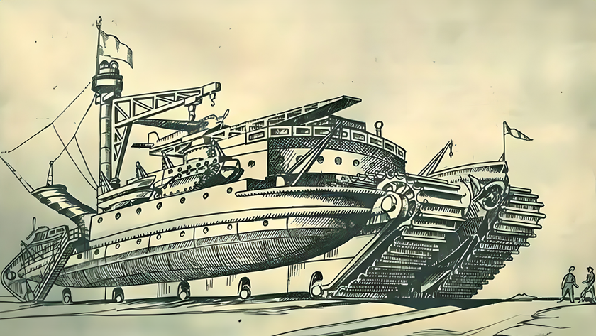 Зачем СССР понадобился танк-ледокол и что пошло не так