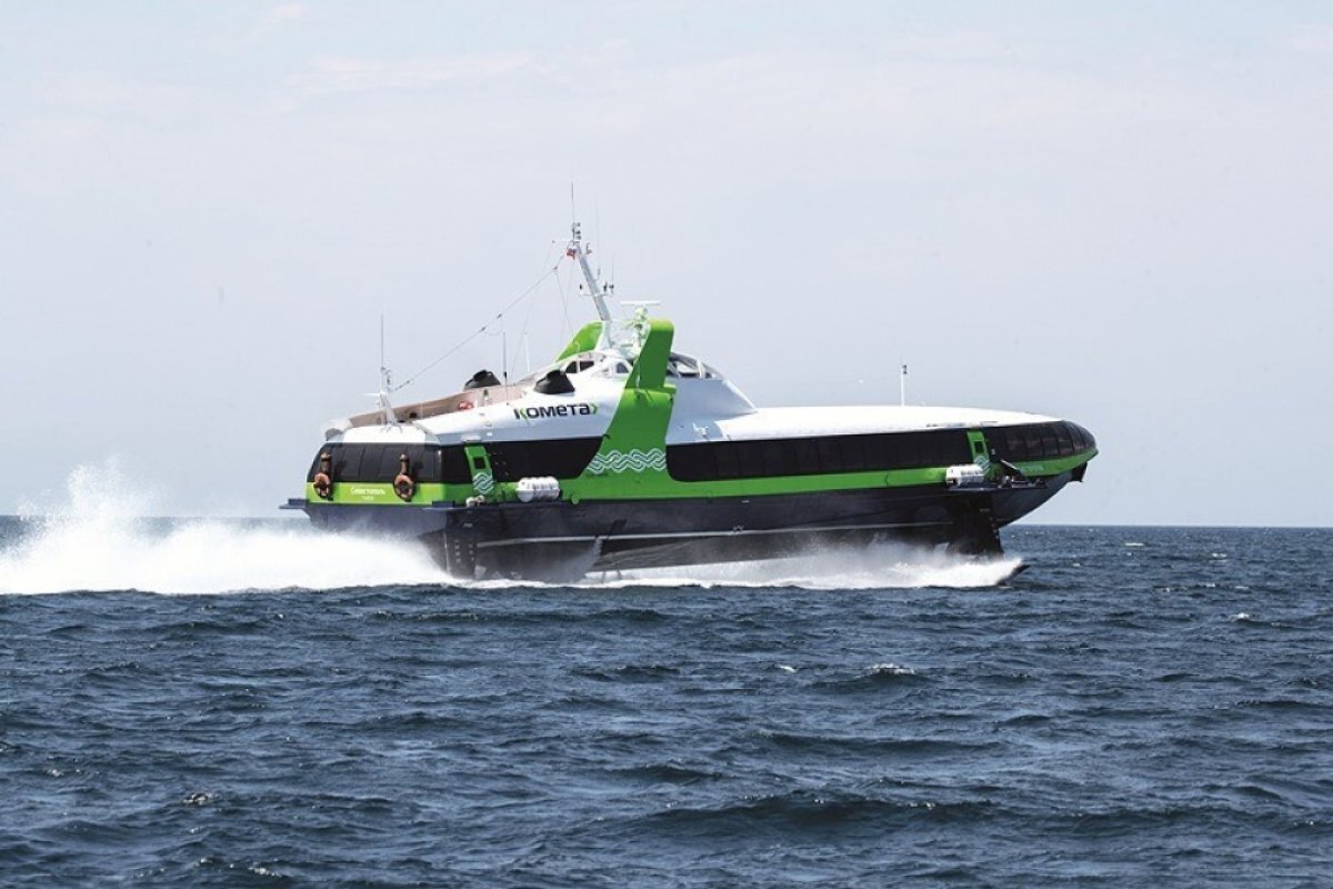    «Комета» между Анапой и Геленджиком будет курсировать до 30 сентября