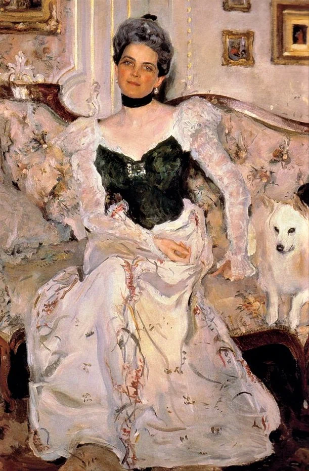 В.А. Серов "Портрет Зинаиды Юсуповой", 1902. Государственный Русский музей.