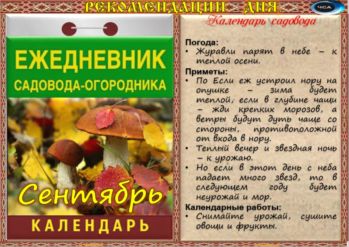 12 сентября - Приметы, обычаи и ритуалы, традиции и поверья дня. Все  праздники дня во всех календарях. | Сергей Чарковский Все праздники | Дзен