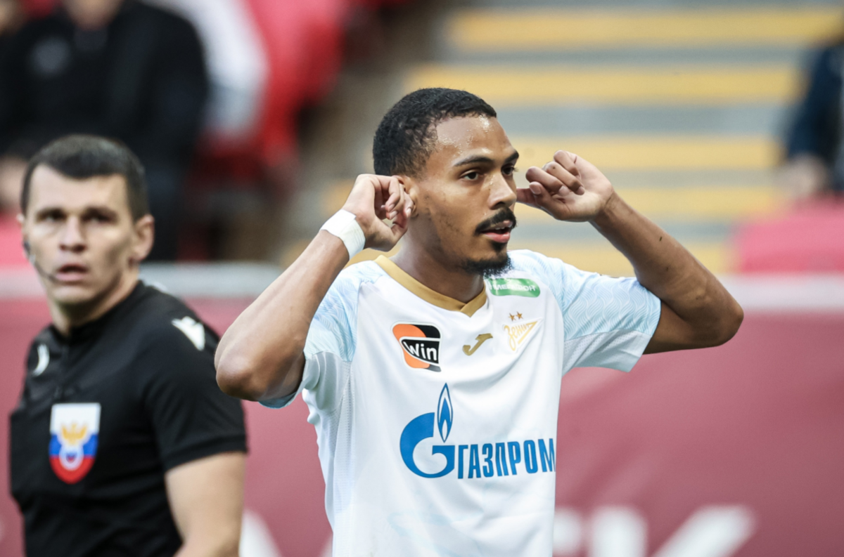 Вильсон Изидор отметился победным голом в дебютном матче за "Зенит". Фото: ФК "Зенит"