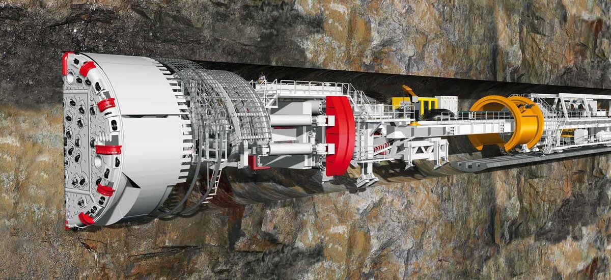 Современный проходческий щит