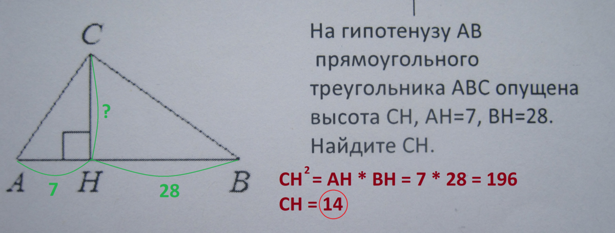 Прямоугольный треугольник опущенная на гипотенузу. Высота опущенная на гипотенузу прямоугольного. Высота к гипотенузе в прямоугольном треугольнике. Треугольника опущенную на гипотенузу.