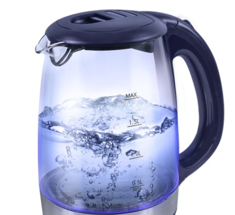                                                 Кипящая вода в чайнике