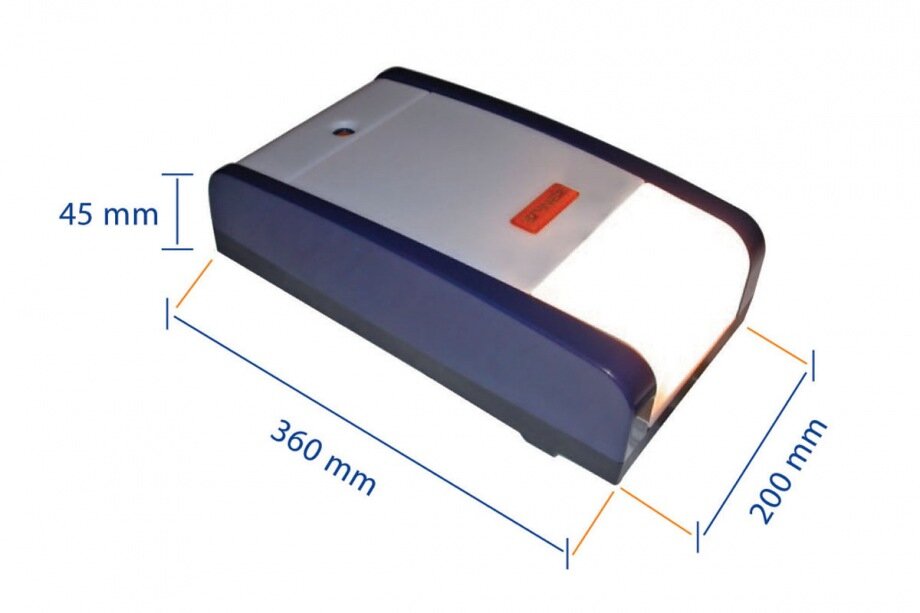 Габаритные размеры привода Genius Zodiac 100