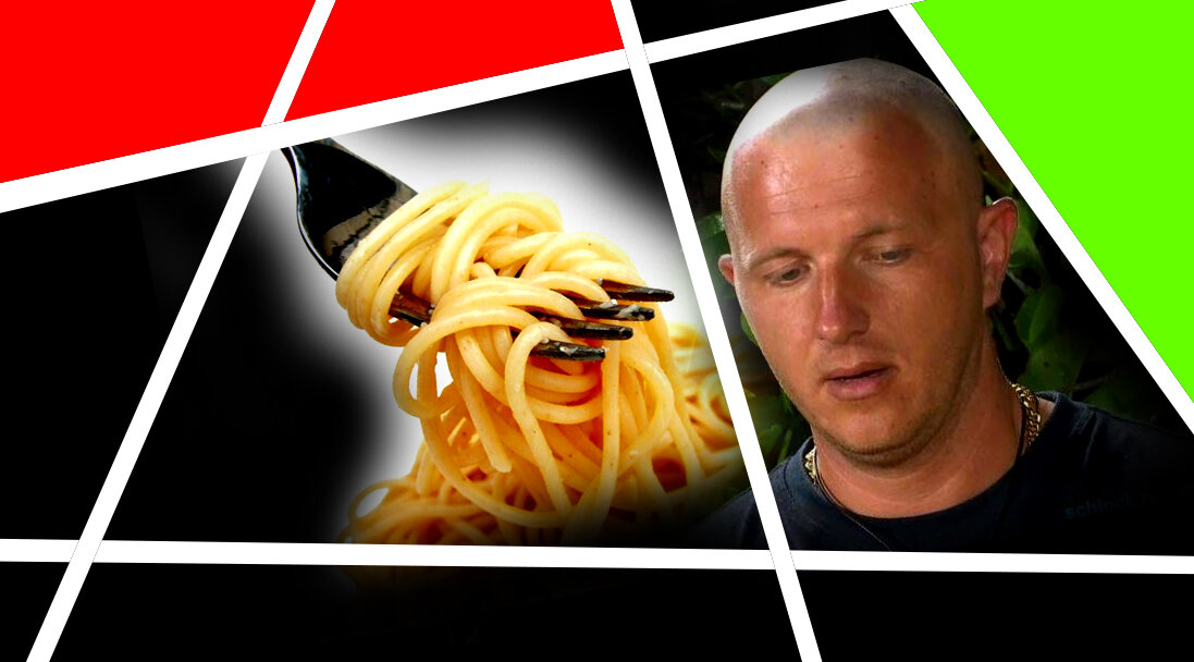 Илюша уже приготовил очередную порцию для зрителей