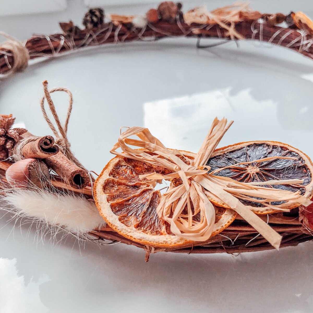 Уютный венок.