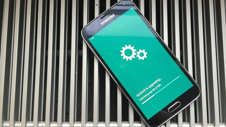 Ожидание обновления Android