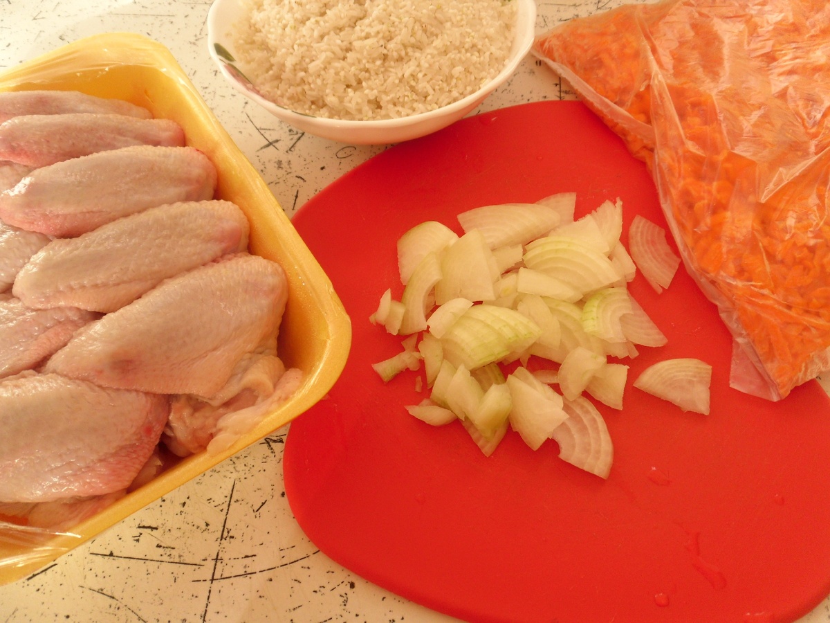 подготовка ингредиентов