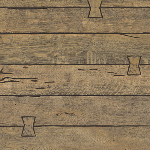 Имитация деревянных клёпок в древесной плите