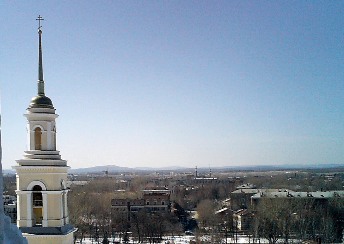 Пейзаж современного Невьянска