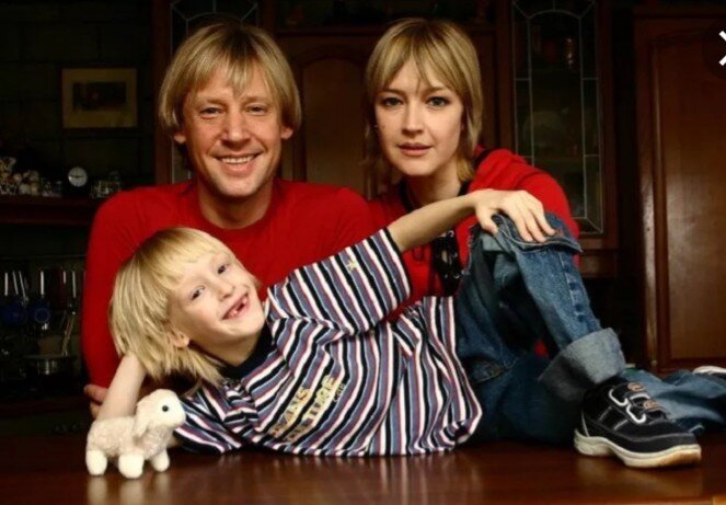 Иван с родителями