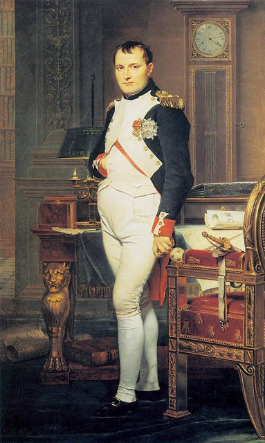 Наполеон Бонапарт Наполеон I, Napoléon Bonaparte (фр.), Napoléon Ier (родился 15 августа 1769 в Аяччо, Корсика; умер 5 мая 1821 на острове Святой Елены) - один из самых известных исторических деятелей, первый консул (с 13 декабря 1799), а затем император Франции (с 18 мая 1804 по 6 апреля 1814 и в течение "Ста дней": 
с 21 марта по 22 июля 1815). 
Один из лучших полководцев в истории, творец государственных режимов многих стран Европы; гражданский кодекс Наполеона — основа гражданского права многих государств, в том числе и России. 
Наполеон Бонапарт — властитель дум всего XIX века, показавший, чего может добиться провинциальный лейтенант, обладающий интеллектом, силой воли и трудолюбием.