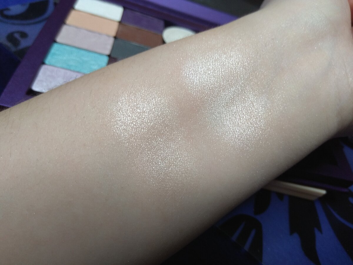 Хайлайтер Catrice и тени Estrade