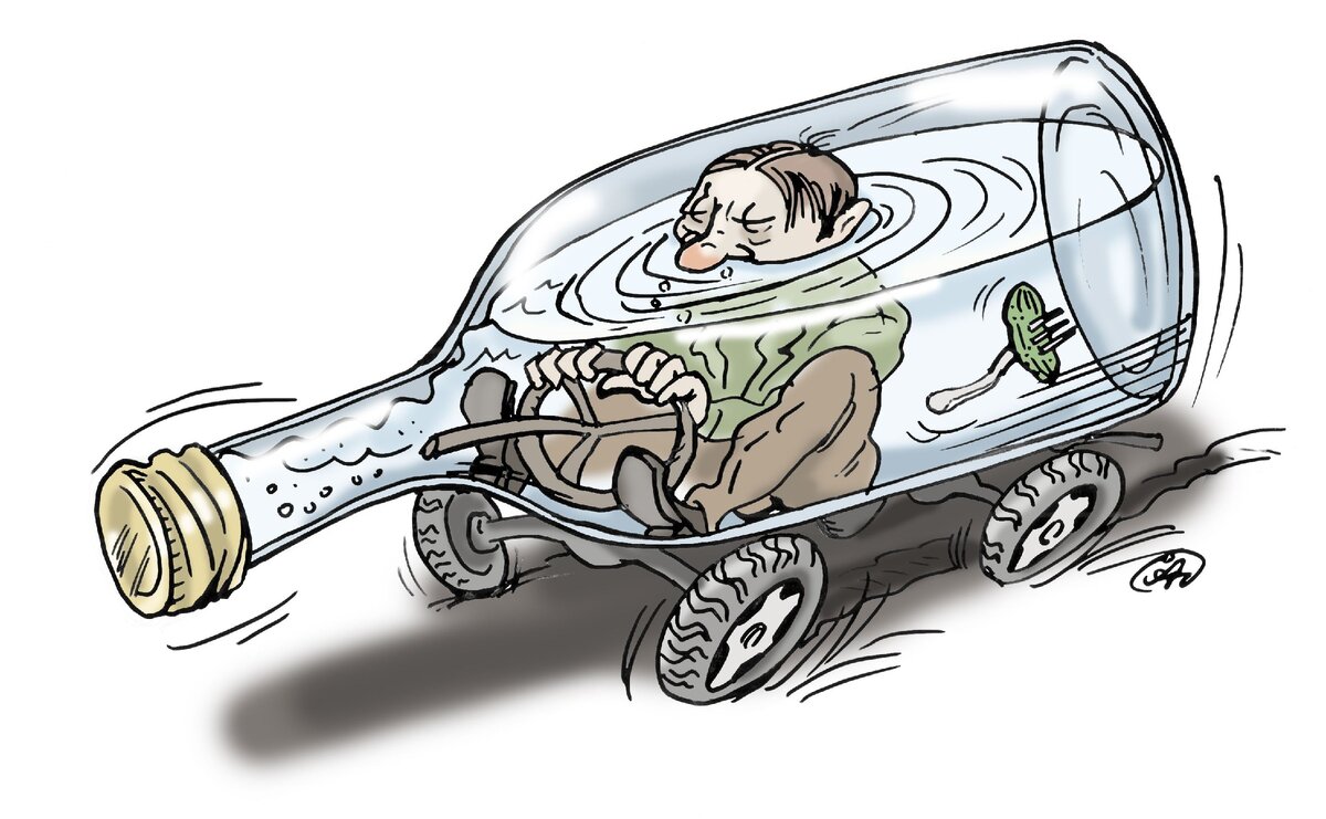 Так выглядит водитель который заливает Незамерзайку на спирту!