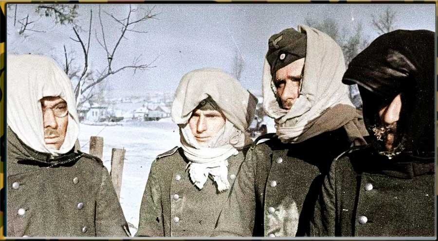 Немецкие солдаты на Восточном фронте
